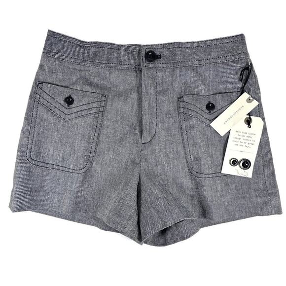Anthropologie Pants - ANTHROPOLOGIE Cartonnier Forest Park High Waisted Shorts 0